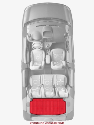 ЭВА коврики «Queen Lux» багажник для Volkswagen Bora